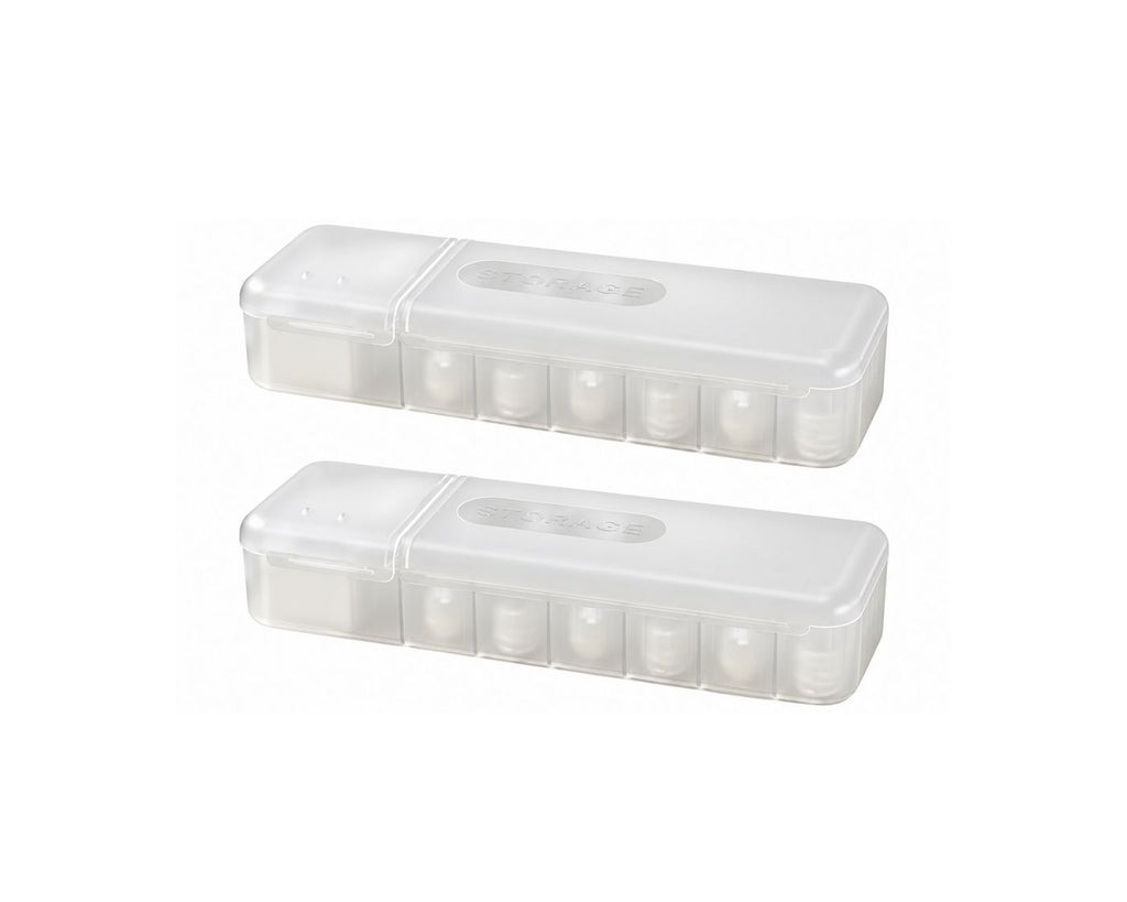 Cable Storage Box 2 Piece 28.5cm Covered Cord Organiser with Compartments - Brown