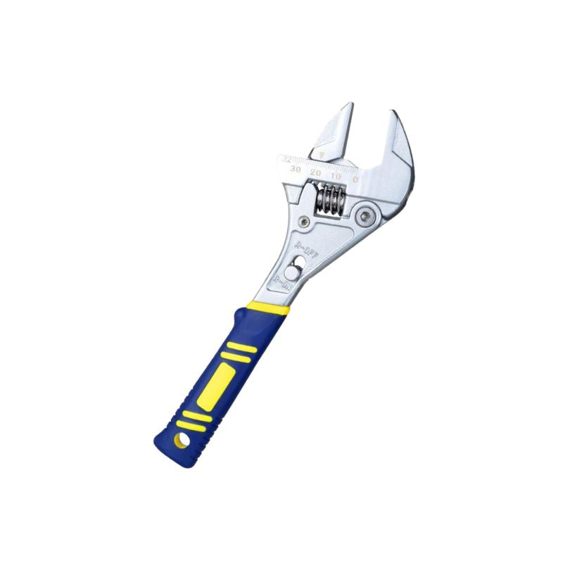 Adjustable Ratchet Wrench Heavy Duty 21cm Large Opening 0-32mm Multi Function Hand Tool