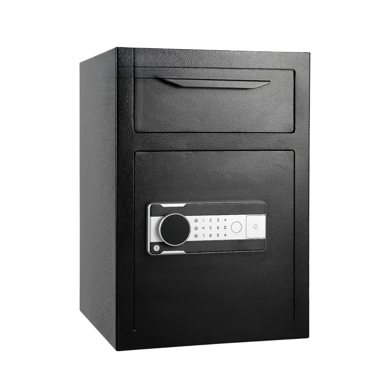 Depository Box 1.7C Electronic Keypad Cash Storage with Drop Slot and Vibration Alert