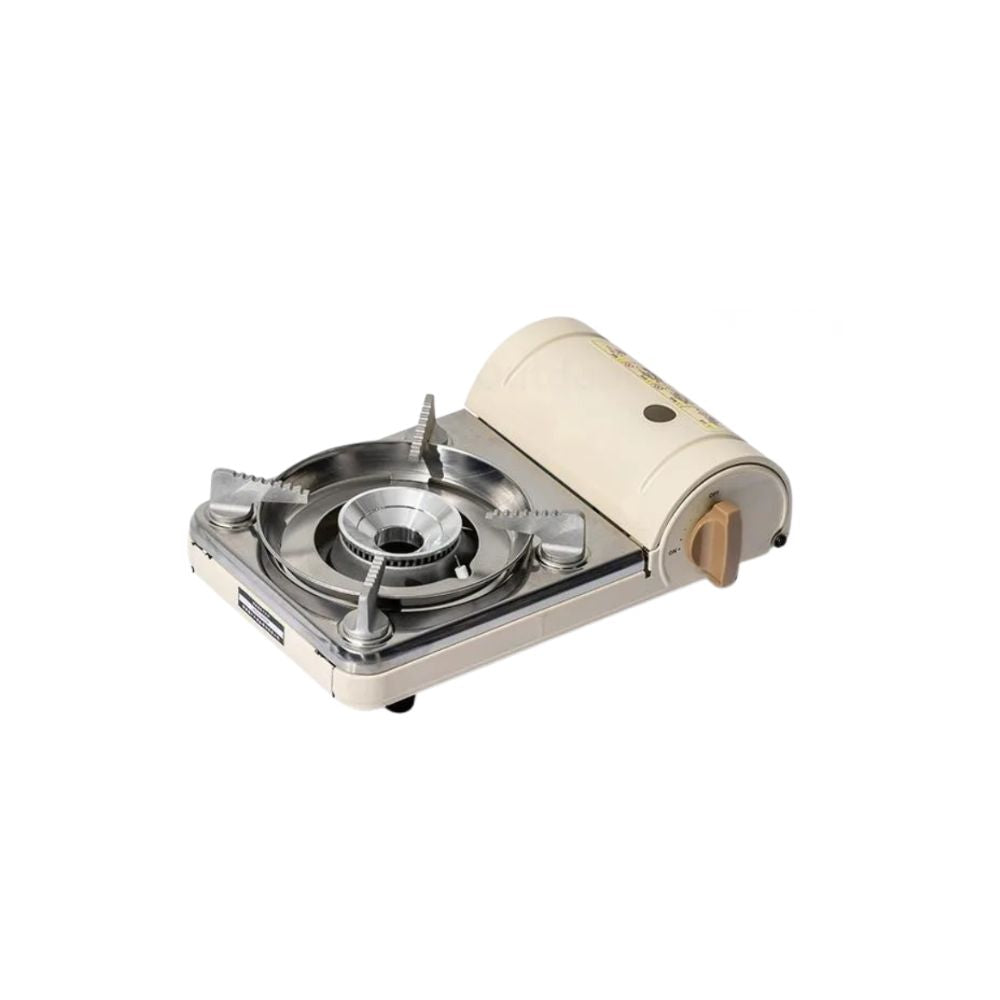 Camping Gas Stove 1.86KW Portable Wind Resistant Outdoor Cooker - Black