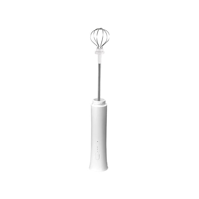 Electric Milk Frother 5W Rechargeable Stainless Steel Whisk Portable Kitchen Mixer
