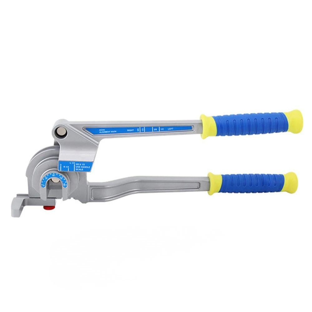 Tube Bender Tool Heavy Duty 3 in 1 180° Pipe Bending Tool for 6.35mm 9.52mm 12.7mm Tubing