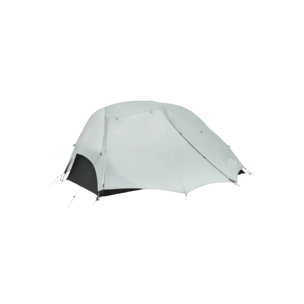 Camping Tent 2 Person Ultralight Waterproof Backpacking Shelter Double Layer - Grey