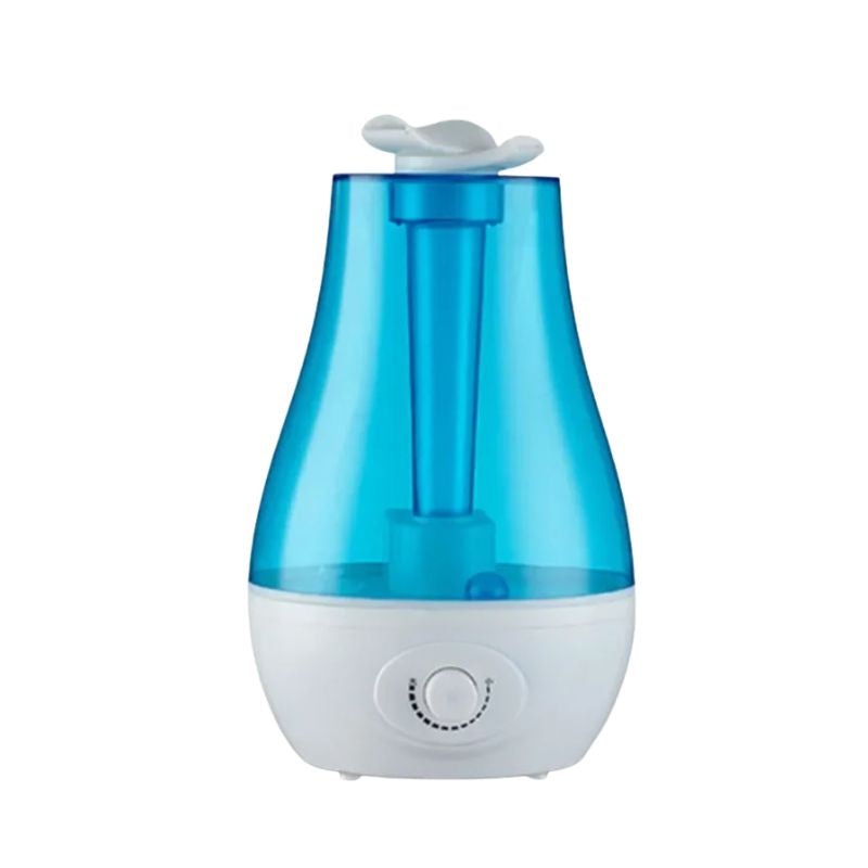 Humidifier 3L 25W Ultrasonic Double Sprayer Tabletop Mist Diffuser Portable Home Unit - White