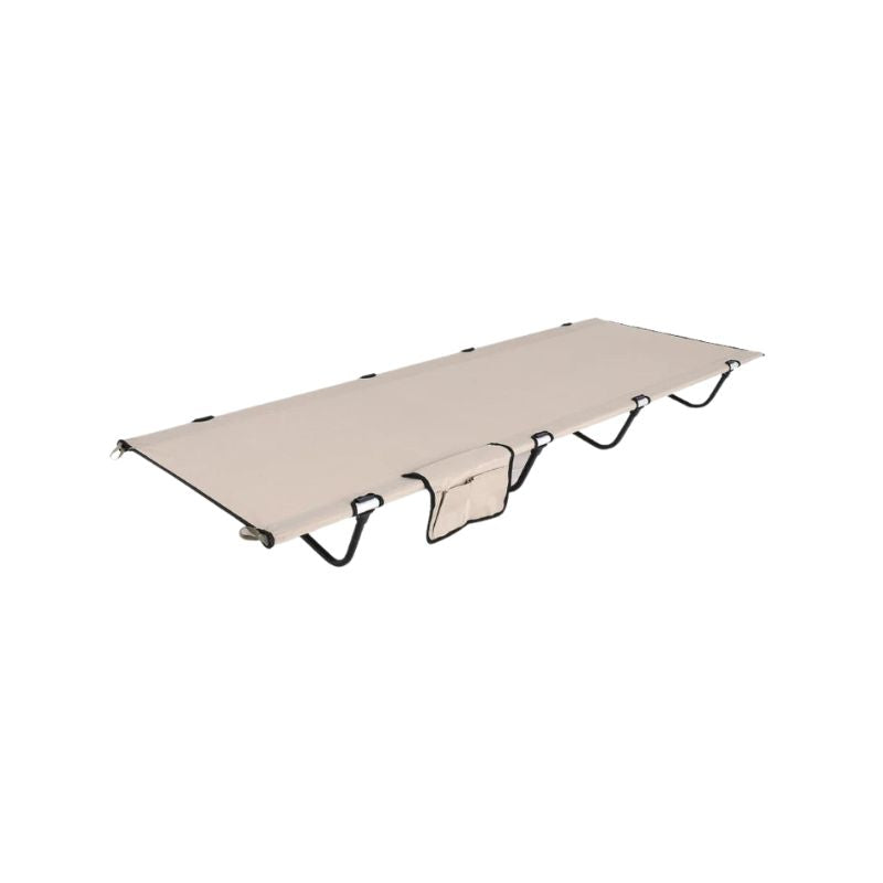 Camping Bed Foldable Portable Outdoor Sleeping Cot Ultralight - Green
