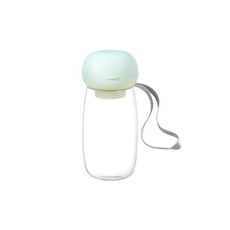 Pet Travel Bowl 500mL Collapsible 2 in 1 Food and Water Cup Portable Outdoor Feeder - Blue