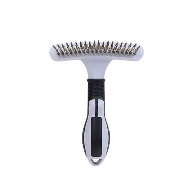 Pet Grooming Comb Stainless Steel Teeth Detangling Hair Knot Remover Massage Brush for Dogs and Cats
