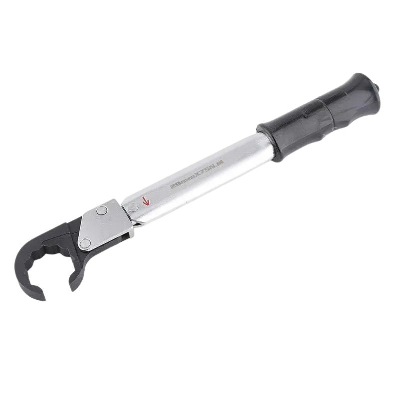 Ratchet Torque Wrench Heavy Duty Open-End 29 mm Precision Repair Tool 75 N·m Adjustable