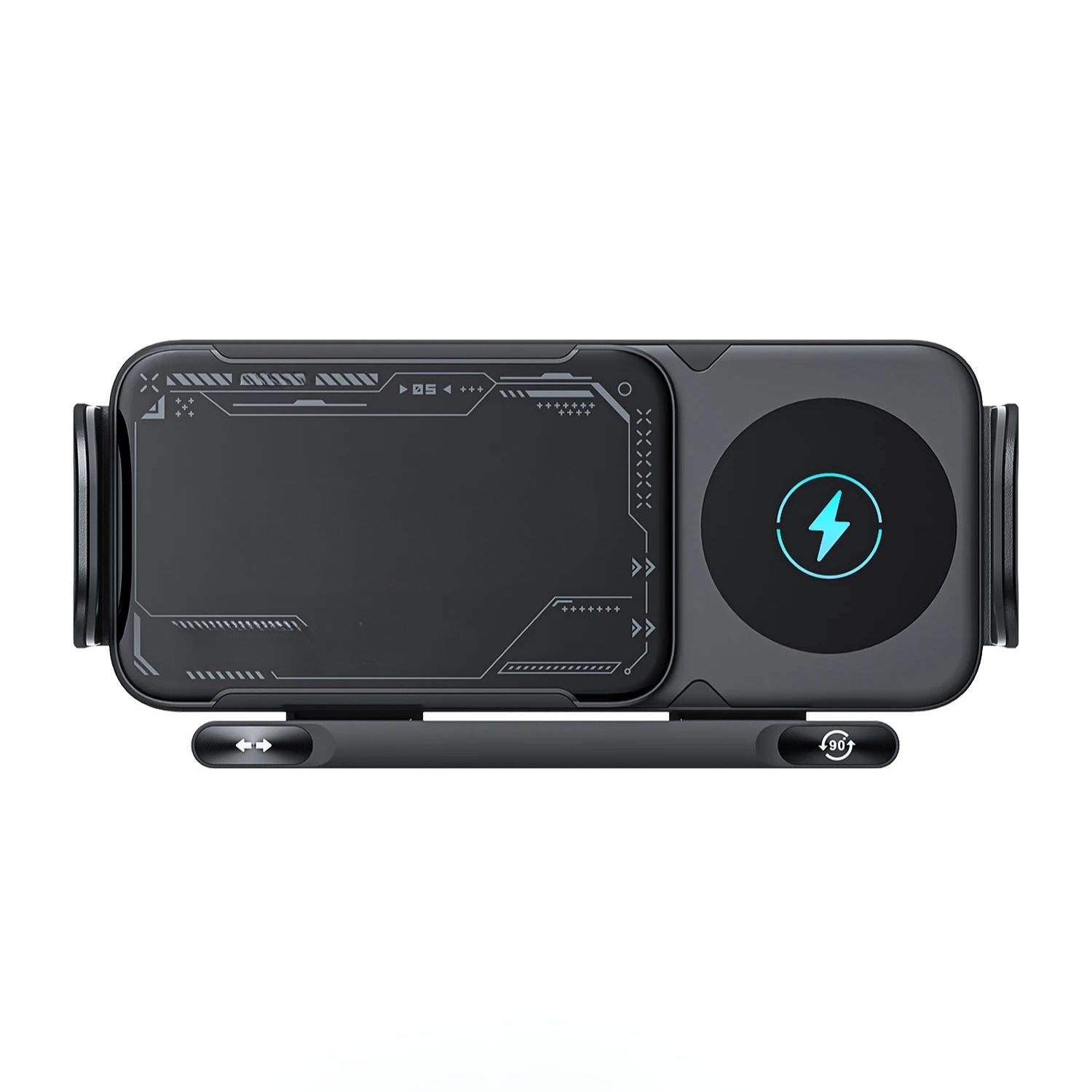 Phone Holder 15W Fast Charging Auto Clamping 360° Rotating Air Vent Mount