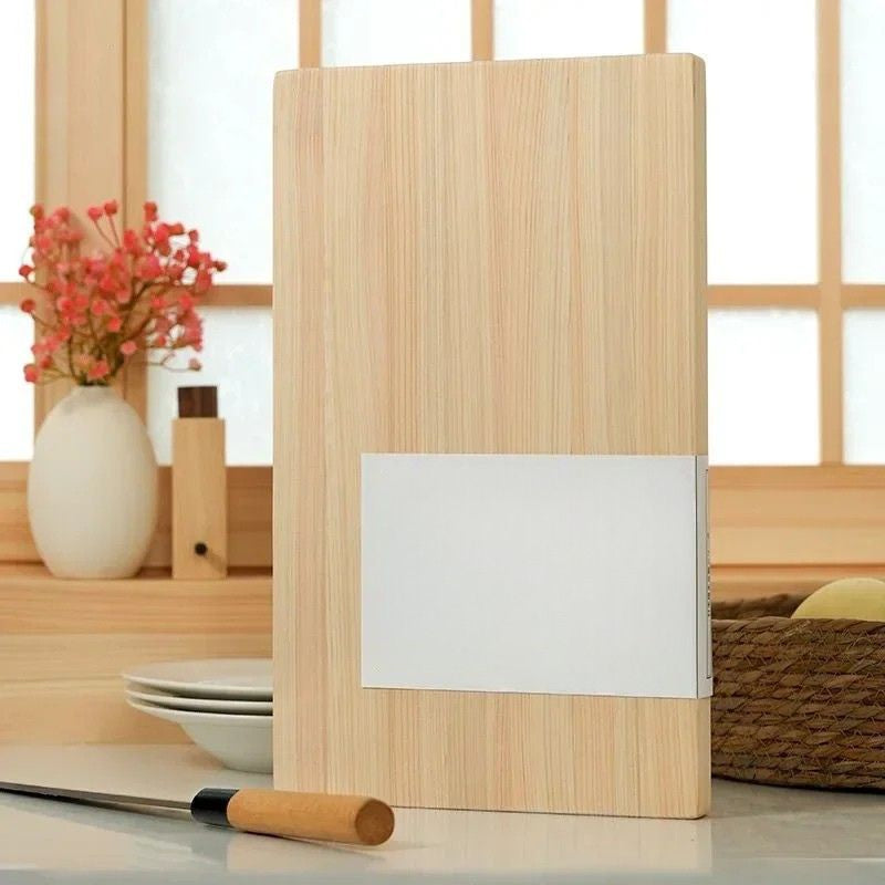 Cutting Board 45cm Natural Cypress Wood Blade Protection Chopping Board