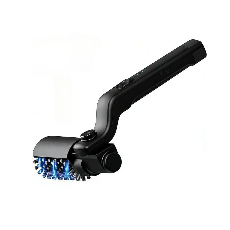 Electric Grill Brush Cordless Rechargeable Rotary BBQ Cleaning Tool with Stainless Steel Bristles