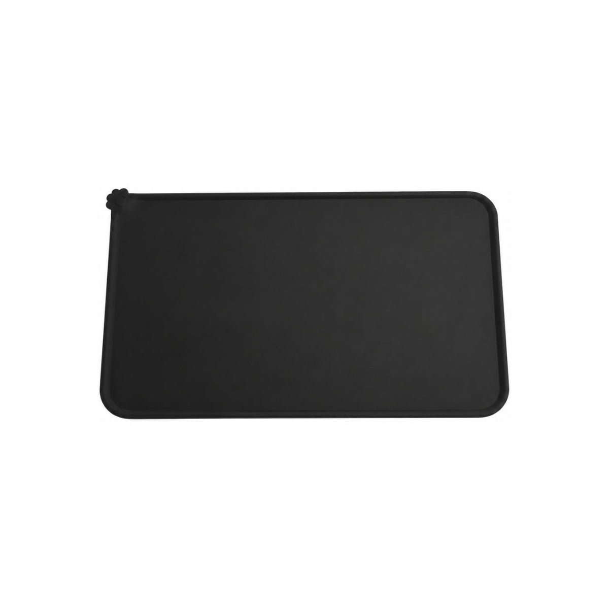Pet Meal Mat Silicone Waterproof Anti Slip Feeding Bowl Placemat for Dogs - Green