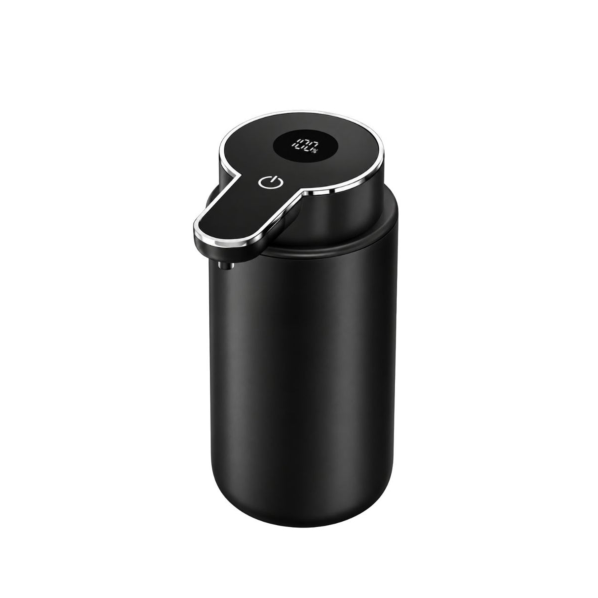 Soap Dispenser 420mL Touchless Automatic Rechargeable Pump with 6 Level Volume Control - Silver