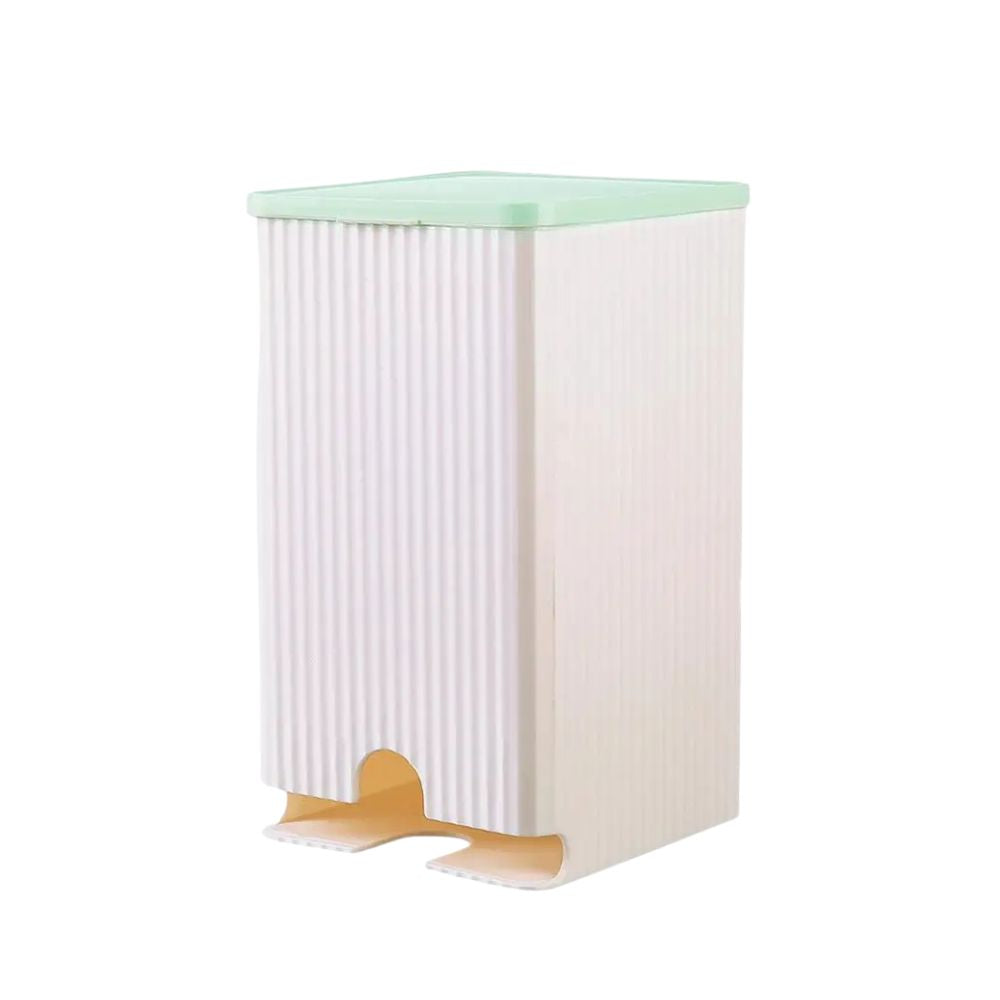 Storage Box Wall Mounted Bathroom Organiser Waterproof Tissue Dispenser Reusable Container - Green