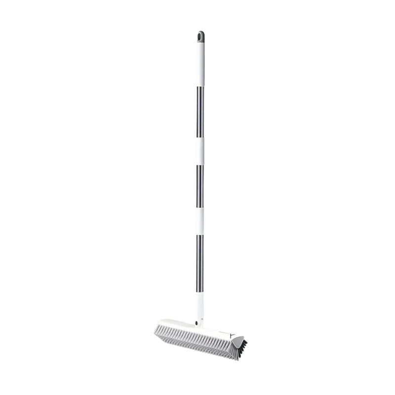 Floor Brush 133cm Long Handle Bristle Scrubber with 180° Rotating Head for Bathroom Kitchen