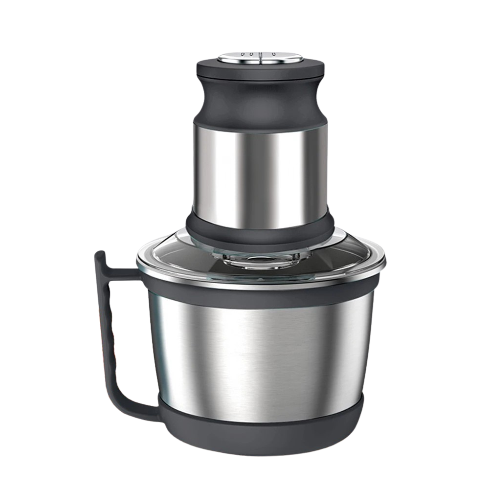 Electric Food Processor Mill 3L Capacity 800W Dual Speed Stainless Steel Chopper – Black