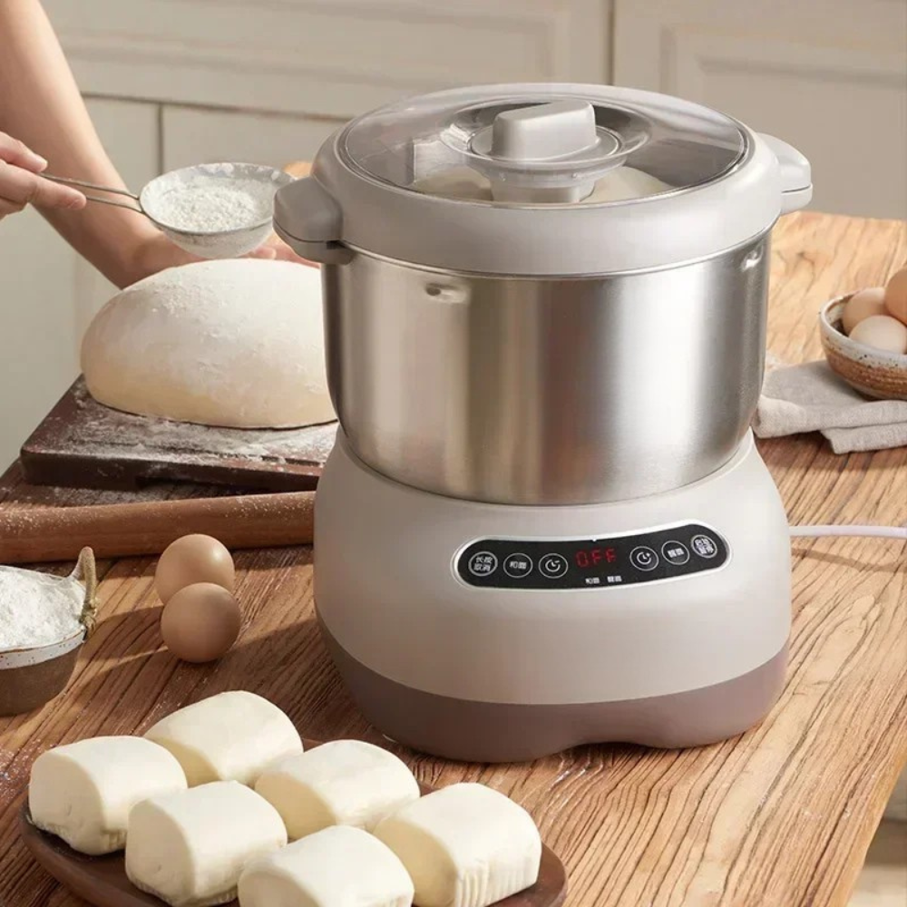 Dough Kneading Machine 5L Electric Flour Mixer Bread Dough Maker – Beige