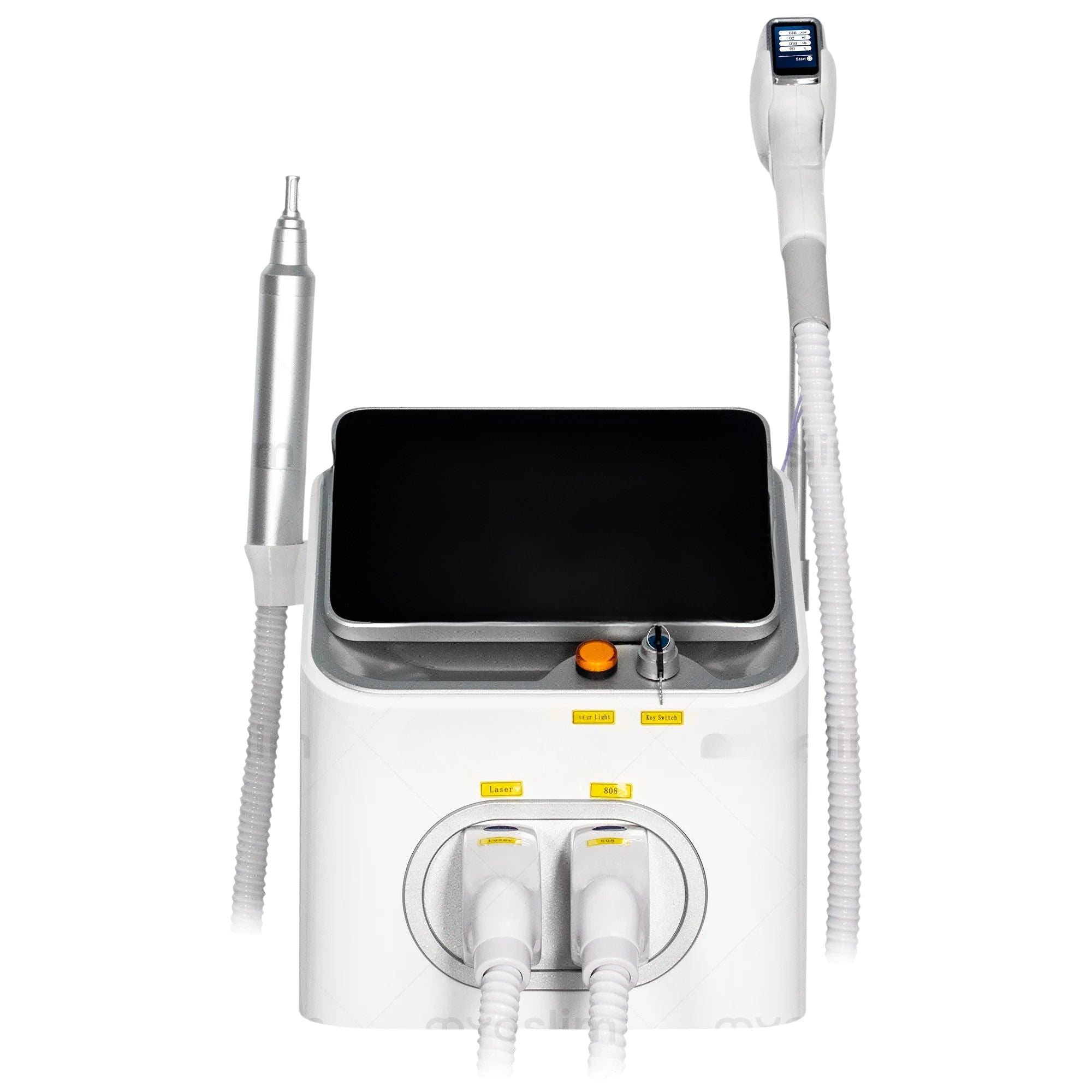Diode Hair Removal Device 5000W Ice Cooling Skin Rejuvenation Touch Display 4 Wave 220V