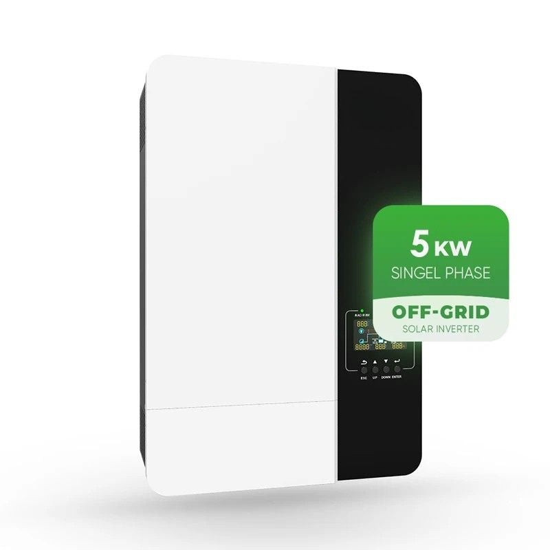 Off Grid Inverter 5KW Pure Sine Wave 48V Hybrid Solar Power System with WiFi Monitoring
