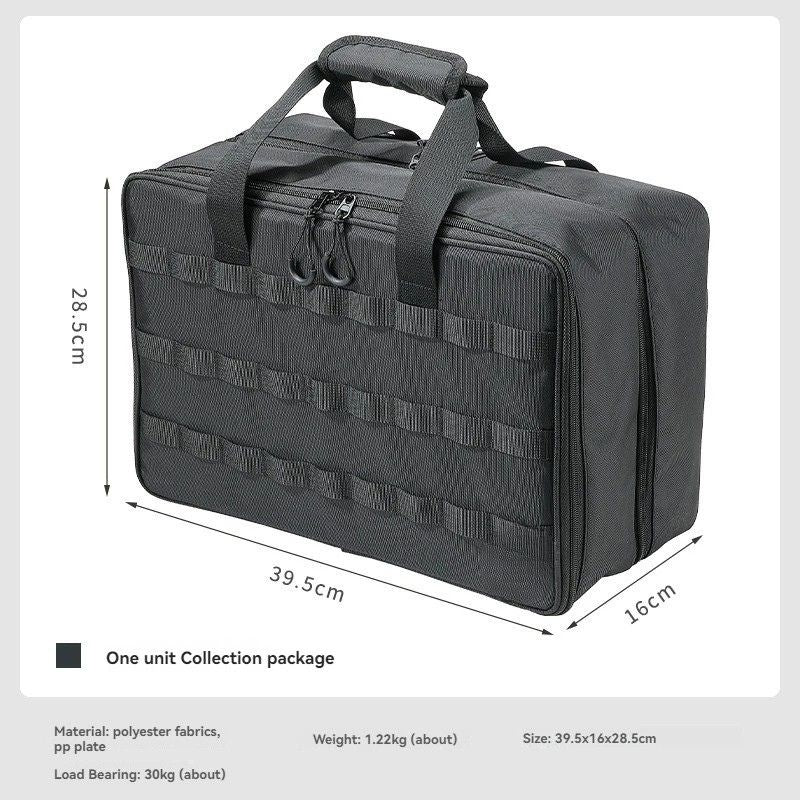 Camping Storage Bag 30kg Portable Large Capacity Outdoor Gear Organizer with Reinforced PP Boards