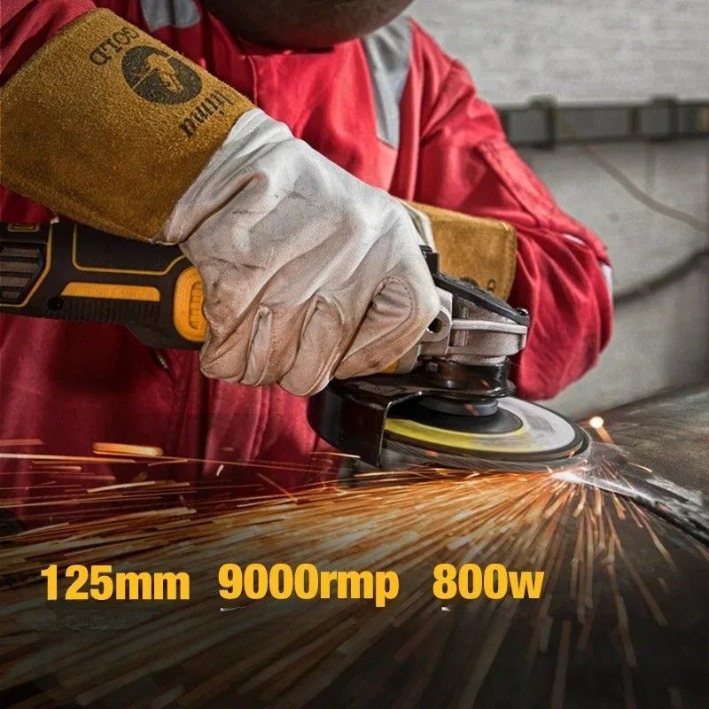 Cordless 125mm Brushless Cutting Tool 18V Lithium Battery Compatible Portable Bare Unit