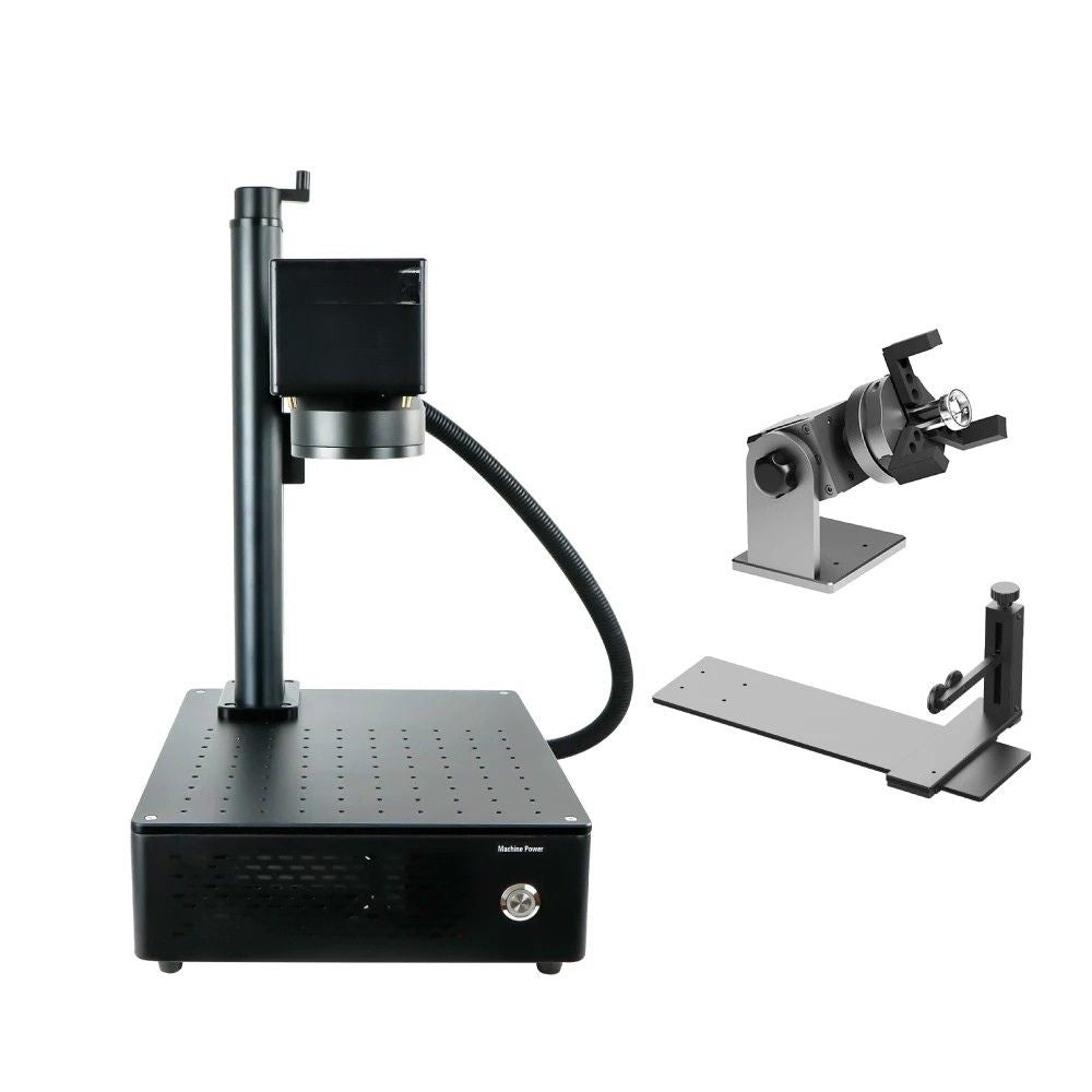 Fiber Engraving Machine 20W Fast Logo Marking Printer for Metal Jewellery Ceramics