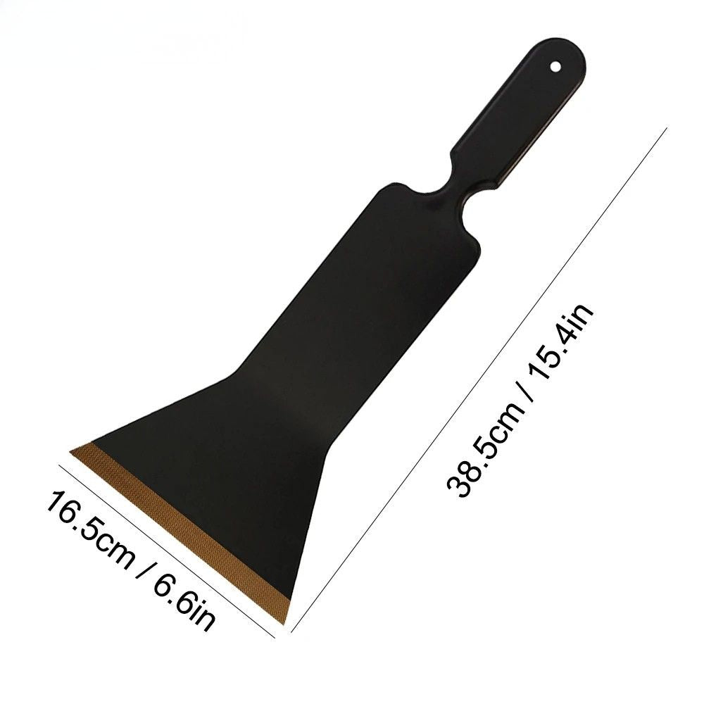 Window Film Installation Squeegee 38.5cm Long Handle Vinyl Wrap Applicator with PTFE Cloth Tape