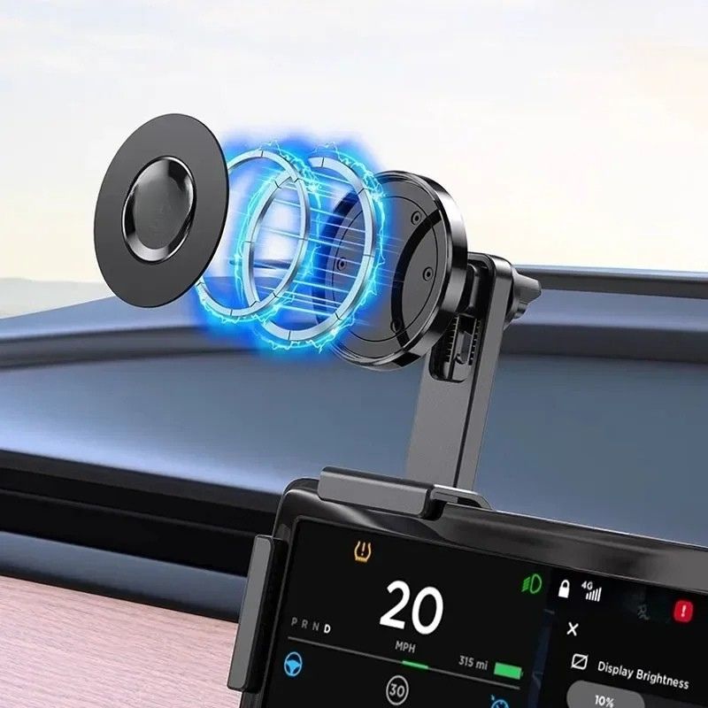 Car Phone Holder Clip Mount 360 Degree Rotating Adjustable Arm 54-85 mm Phones