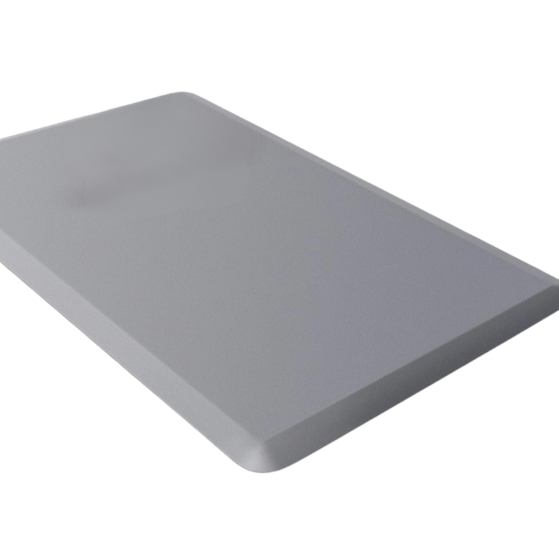 Kitchen Floor Mat Cushioned Waterproof Non Slip Standing Comfort Rug - Gray