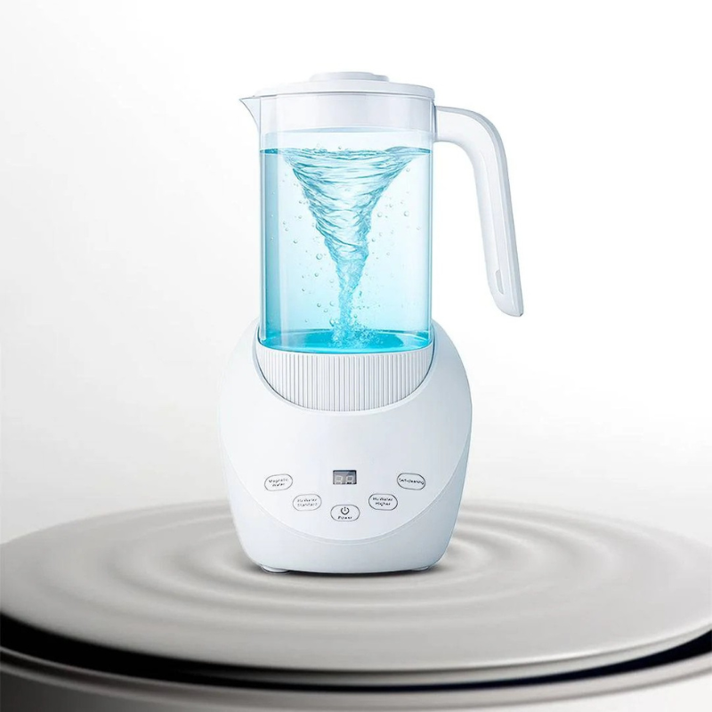 Hydrogen Water Pitcher Generator Bottle Kettle – PEM Technology – Balanced PH Water with Calcium Sulfite Filter